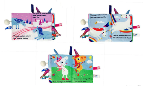 Libro de Tela - Unicornios