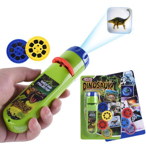 Linterna con Proyector - Dinosaurios