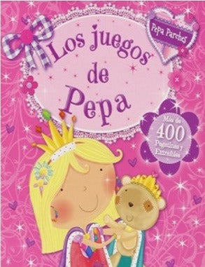 Colección de Libros Peppa Parches con Pegatinas