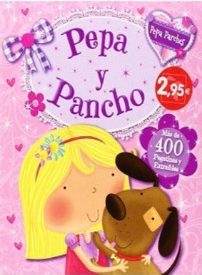Colección de Libros Peppa Parches con Pegatinas
